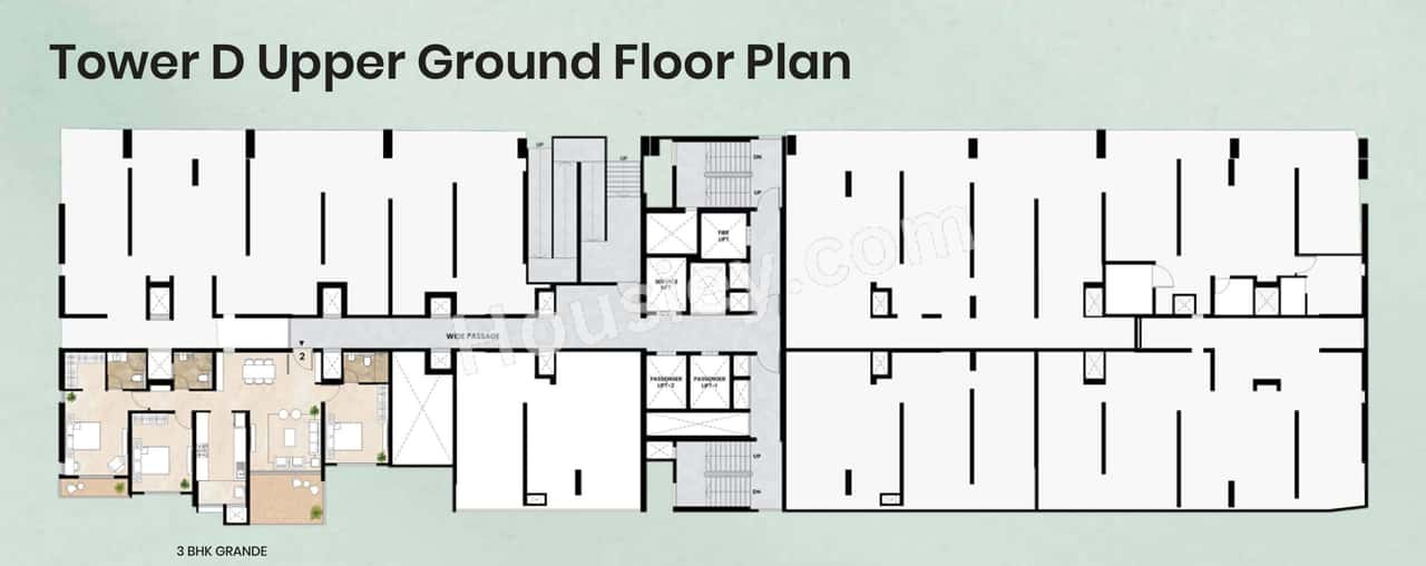 Mahindra Ivy Lush Floor plan 17