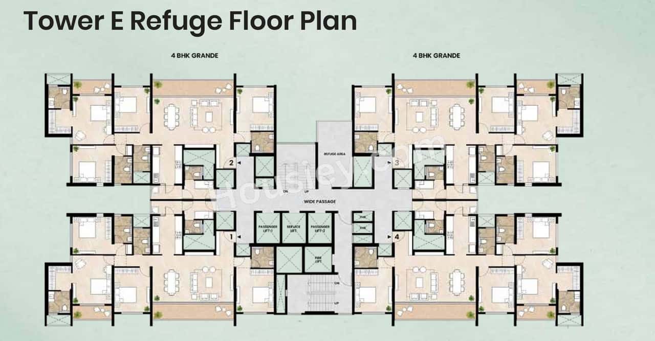 Mahindra Ivy Lush Floor plan 19