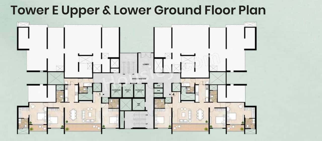 Mahindra Ivy Lush Floor plan 21