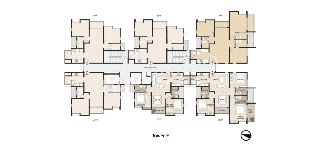Mahindra Lakewoods Floor plan 2