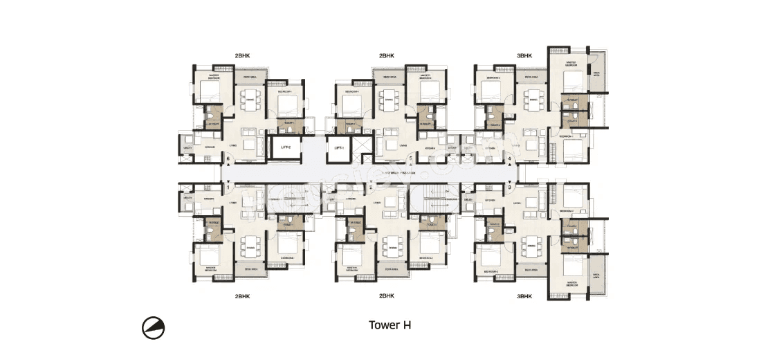 Mahindra Lakewoods Floor plan 3