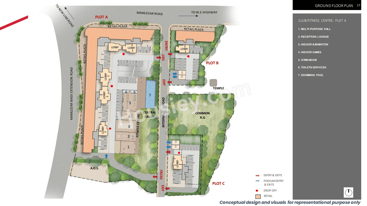 Mahindra Malad West Floor plan 1
