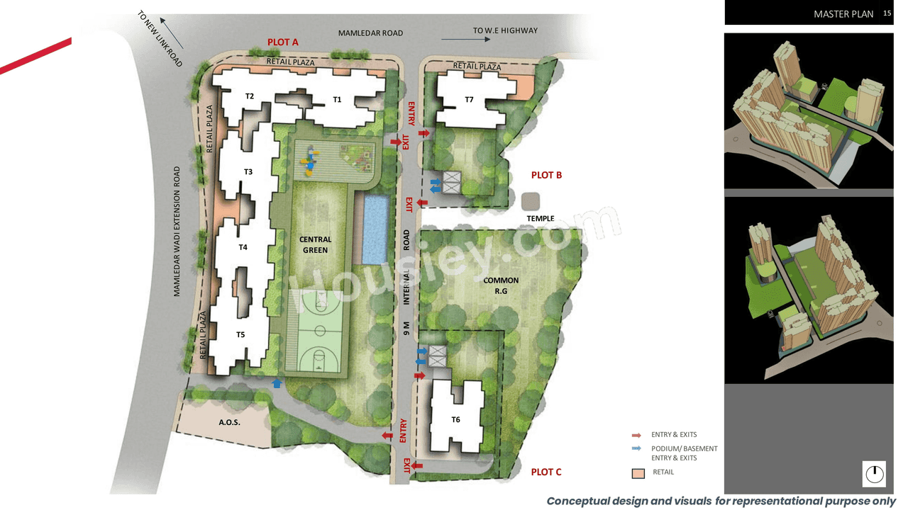Mahindra Malad West Floor plan 3