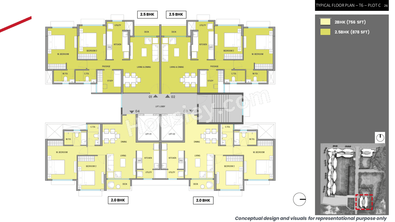 Mahindra Malad West Floor plan 4