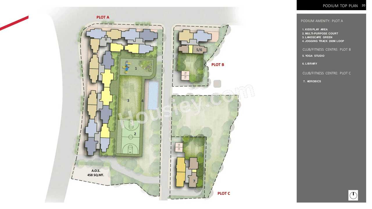 Mahindra Marina 64 Floor plan 6