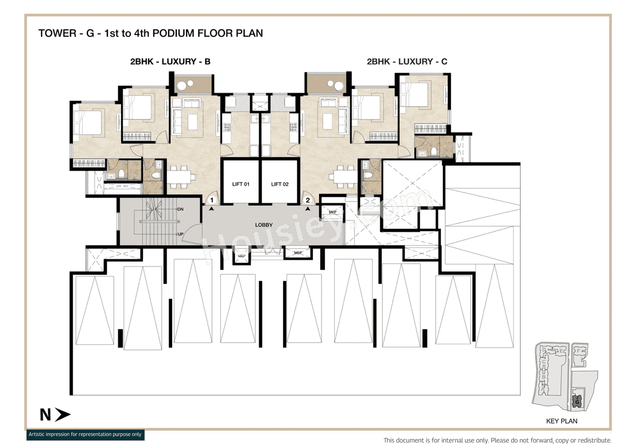 Mahindra Marina 64 Floor plan 7