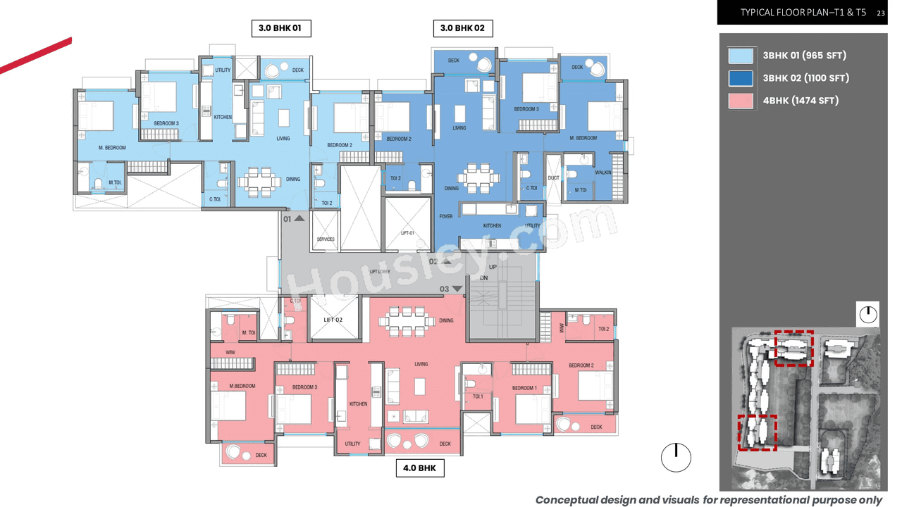 Mahindra Marina 64 Floor plan 6