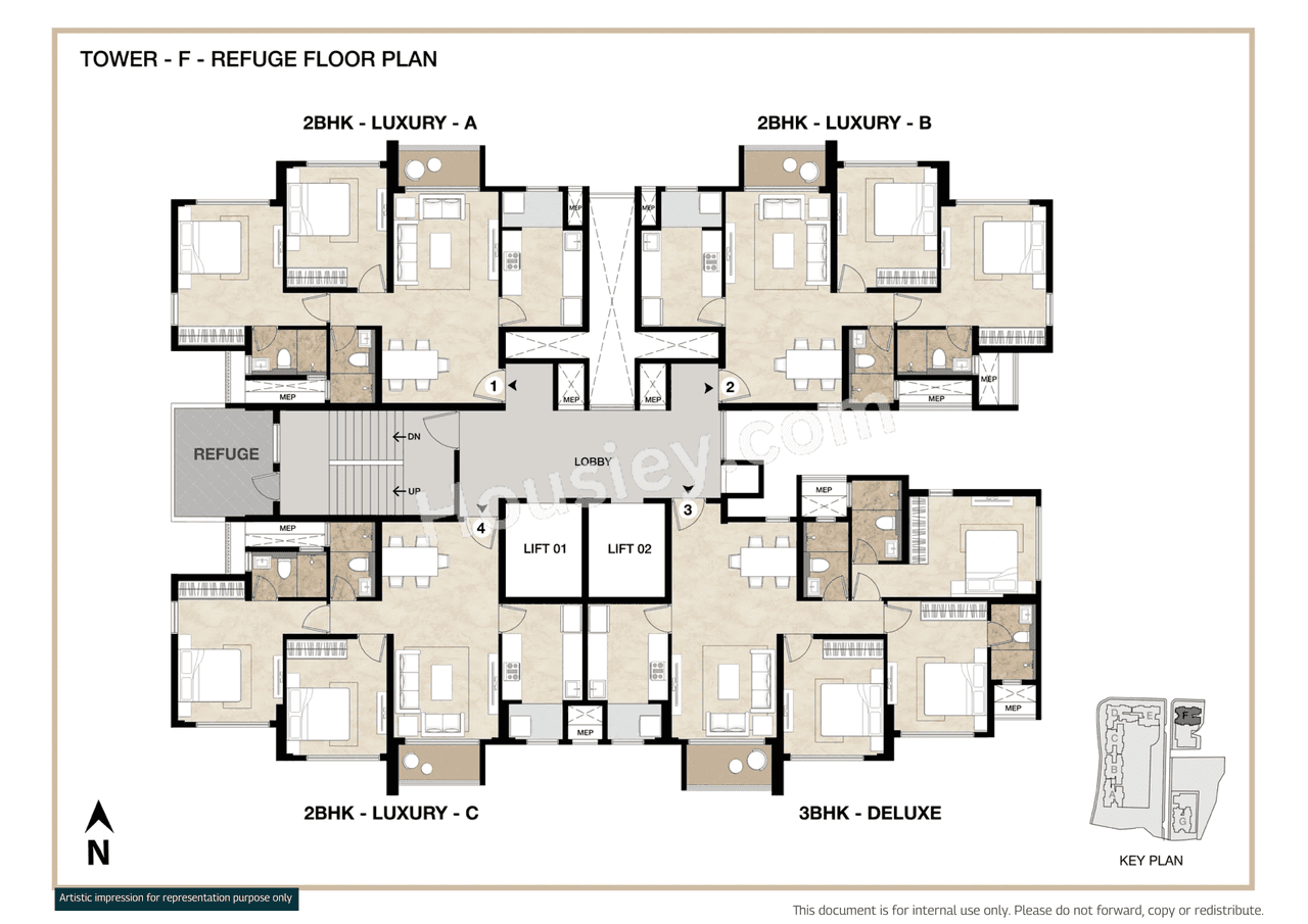 Mahindra Marina 64 Floor plan 8