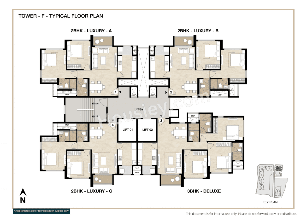 Mahindra Marina 64 Floor plan 9