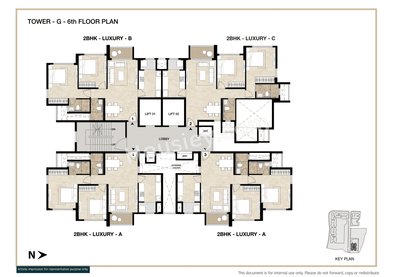 Mahindra Marina 64 Floor plan 12