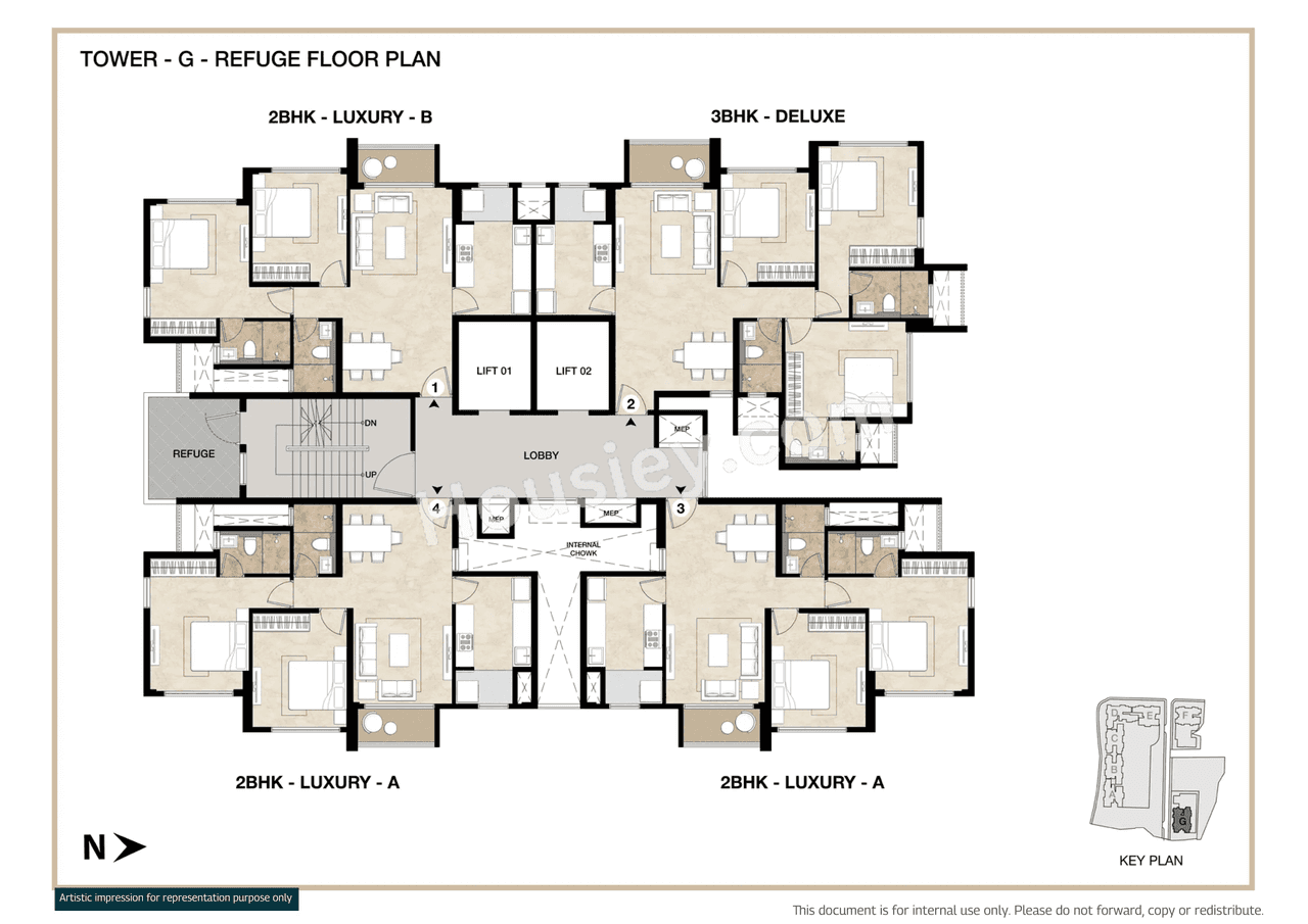 Mahindra Marina 64 Floor plan 13