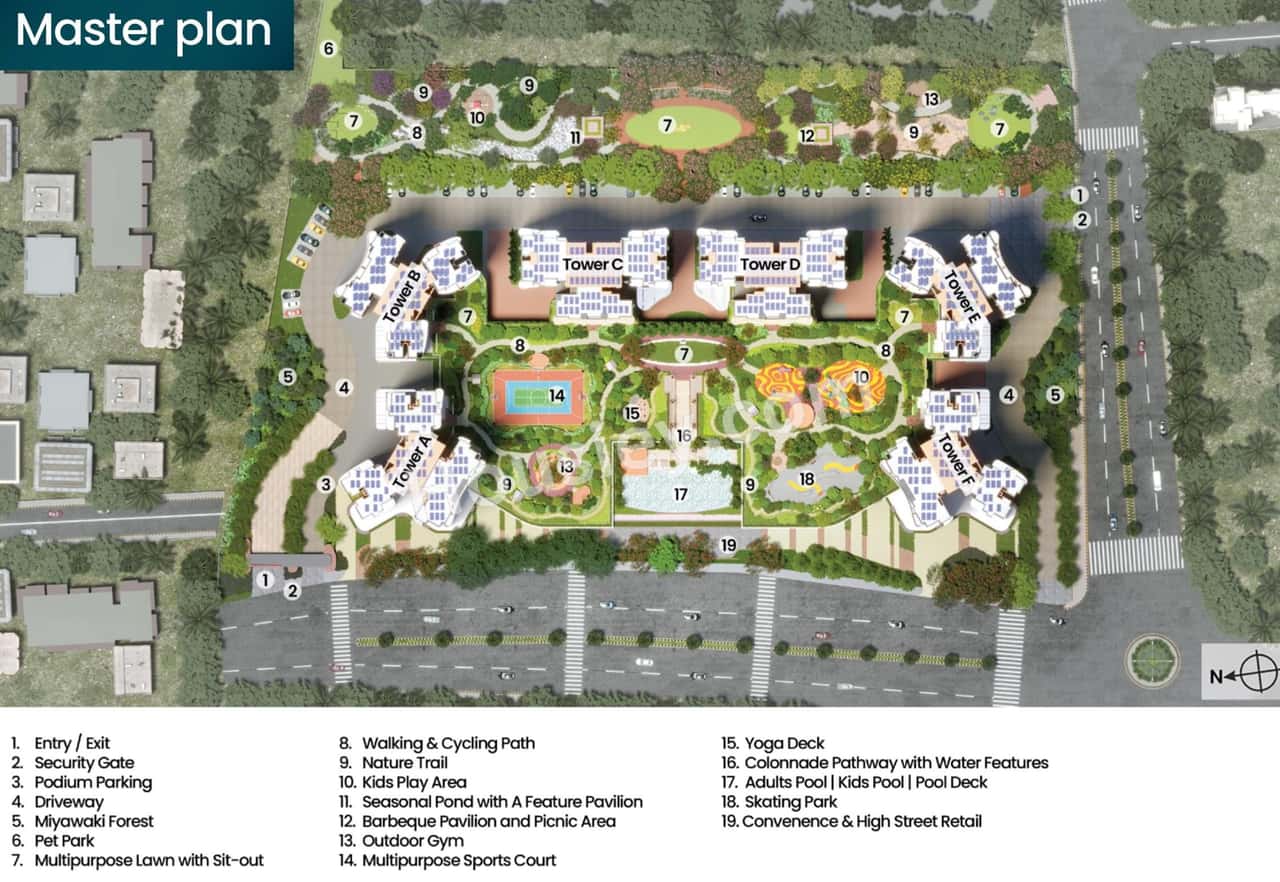 Mahindra Vista Floor plan 2
