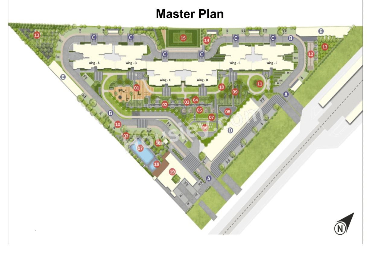Mahindra Whitefield Floor Plan