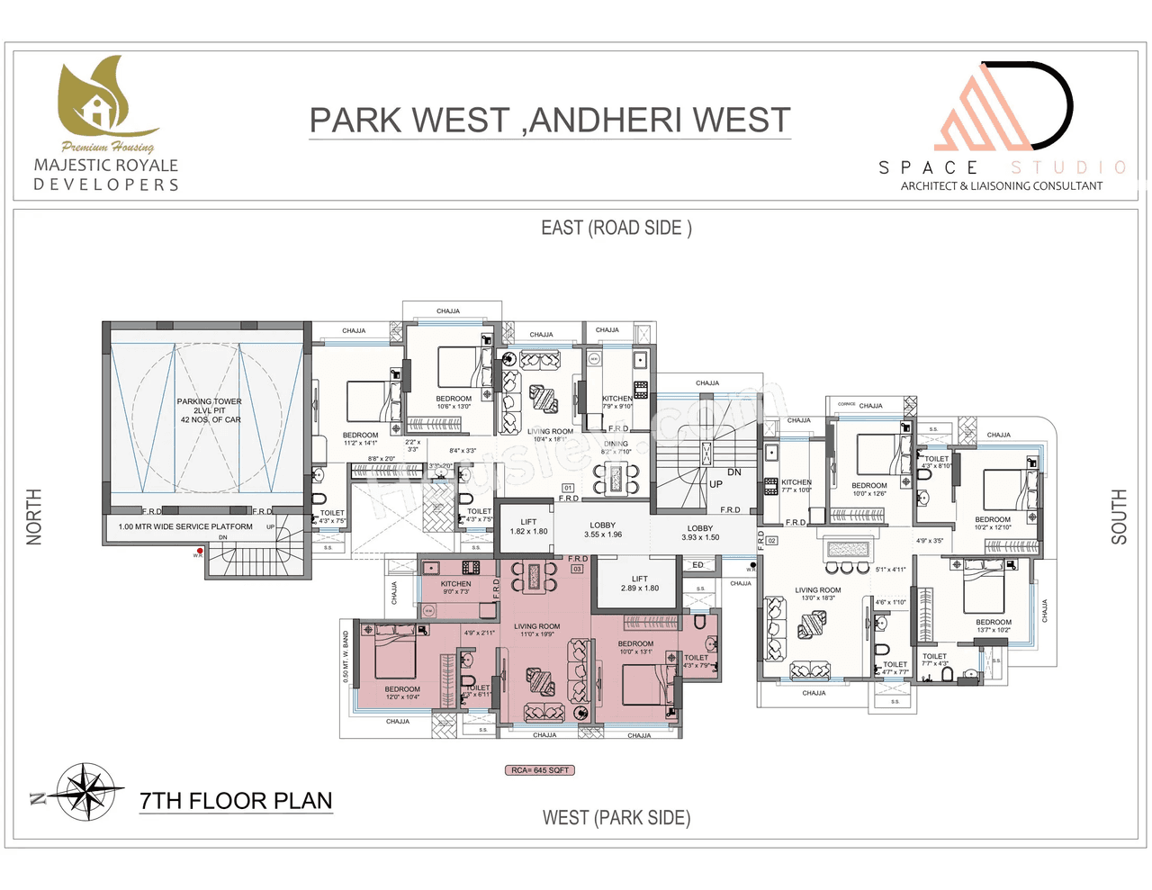 Majestic Park West Floor plan 5