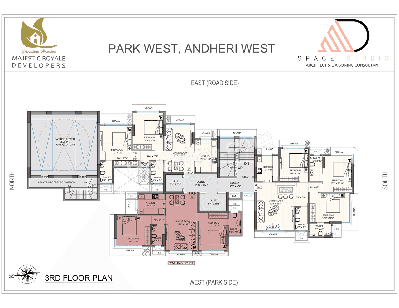Majestic Park West Floor plan 9