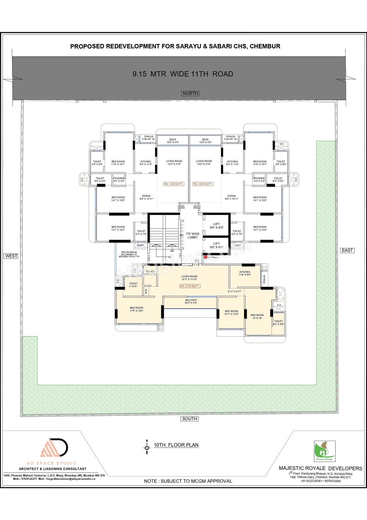 Majestic Sarayu Sabari Floor plan 6