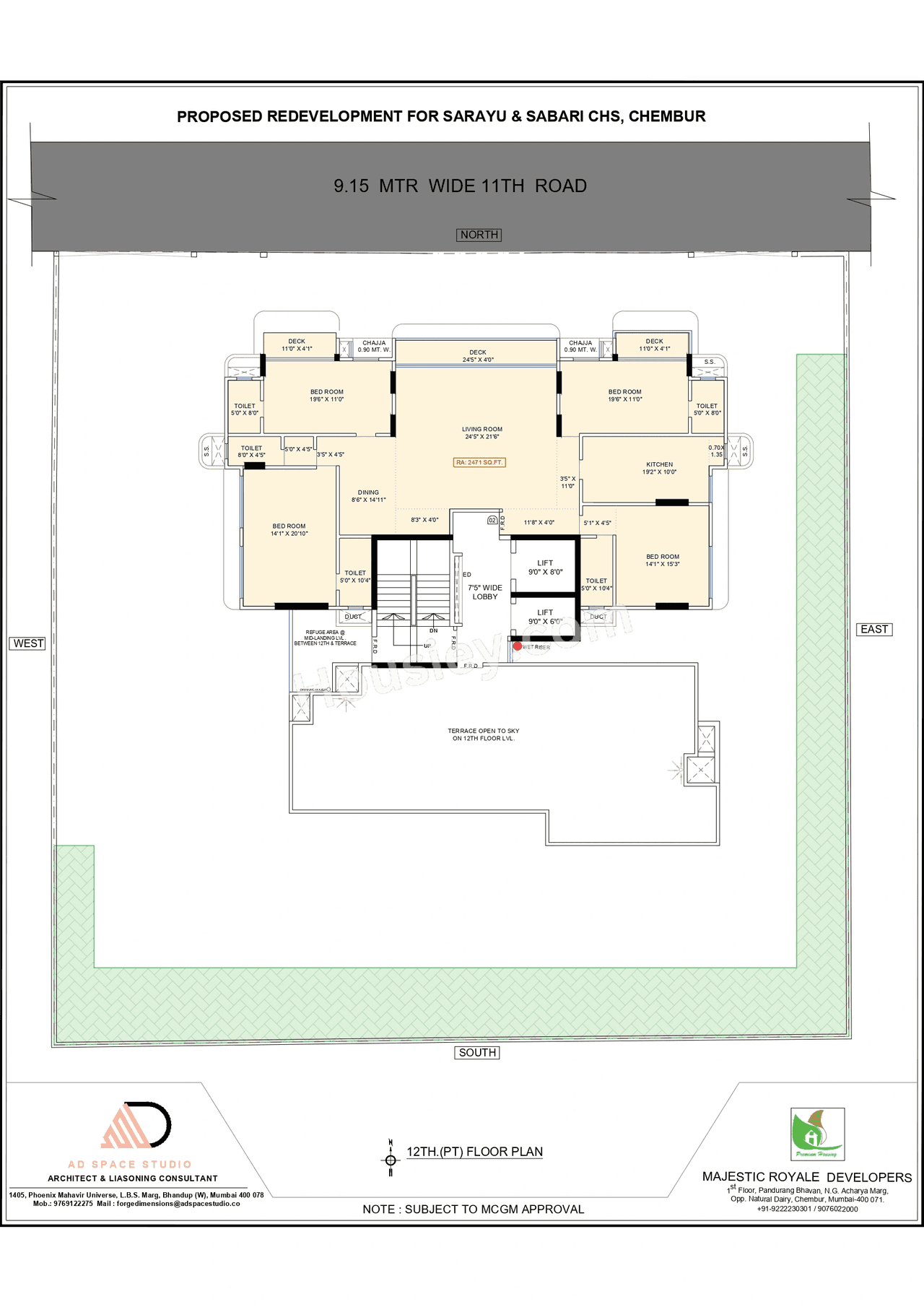 Majestic Sarayu Sabari Floor plan 7