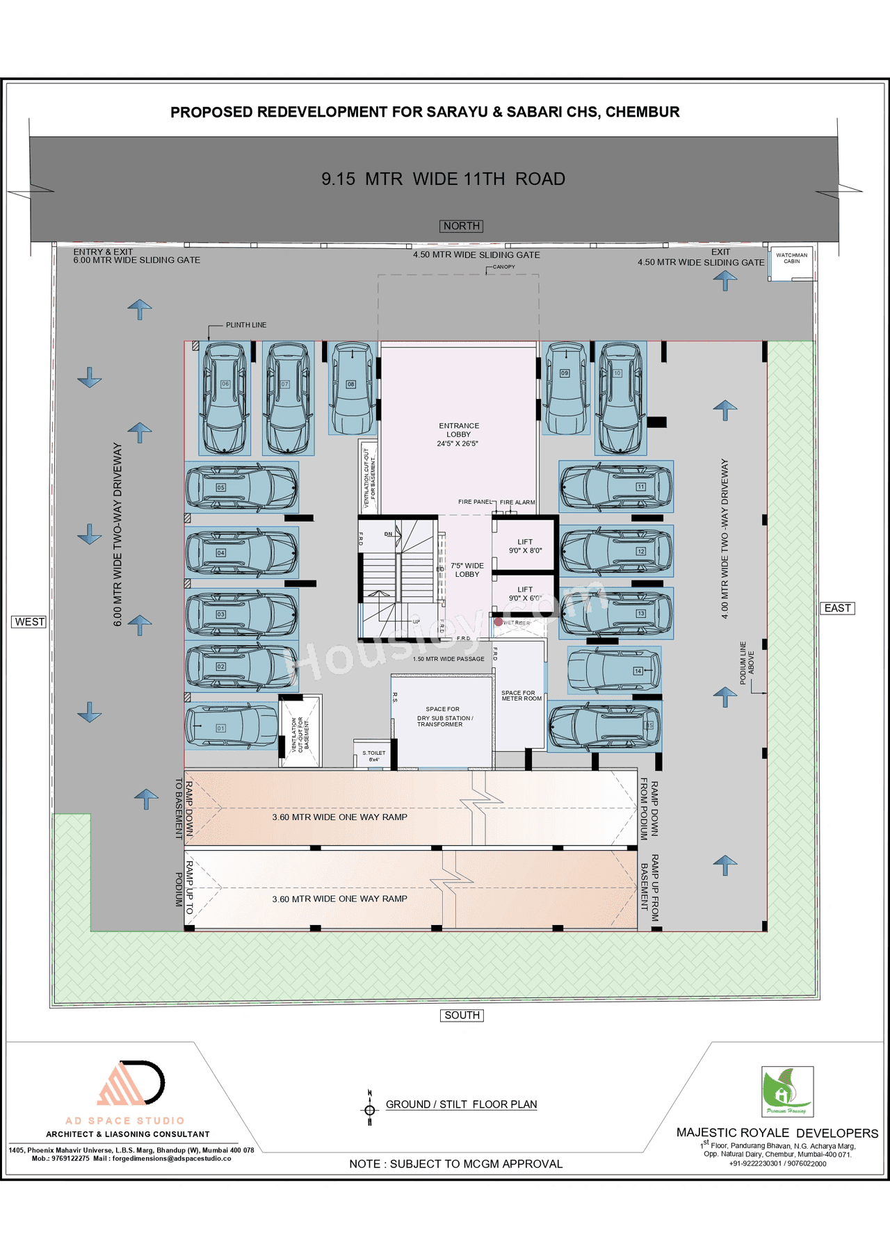Majestic Sarayu Sabari Floor plan 10