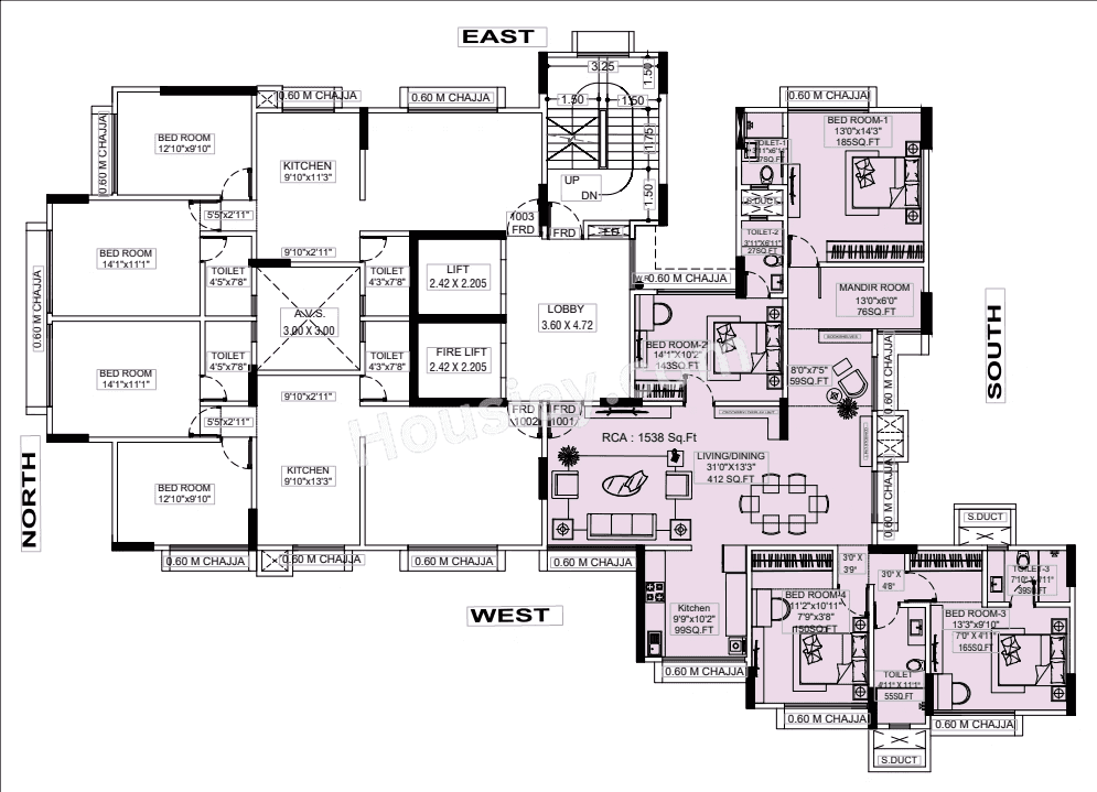 Majestic Shankar Darshan Floor Plan