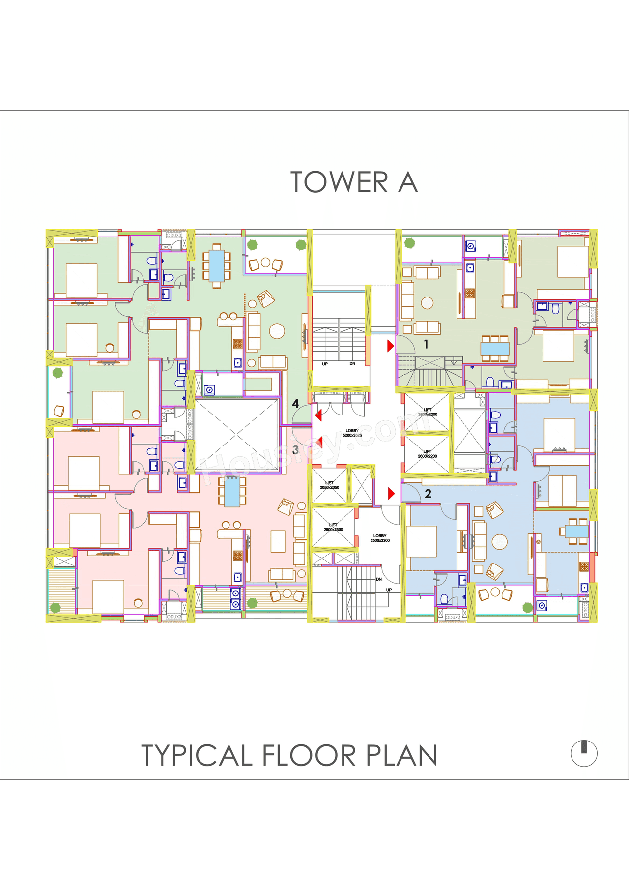 Majestique Krutarth Floor plan 1