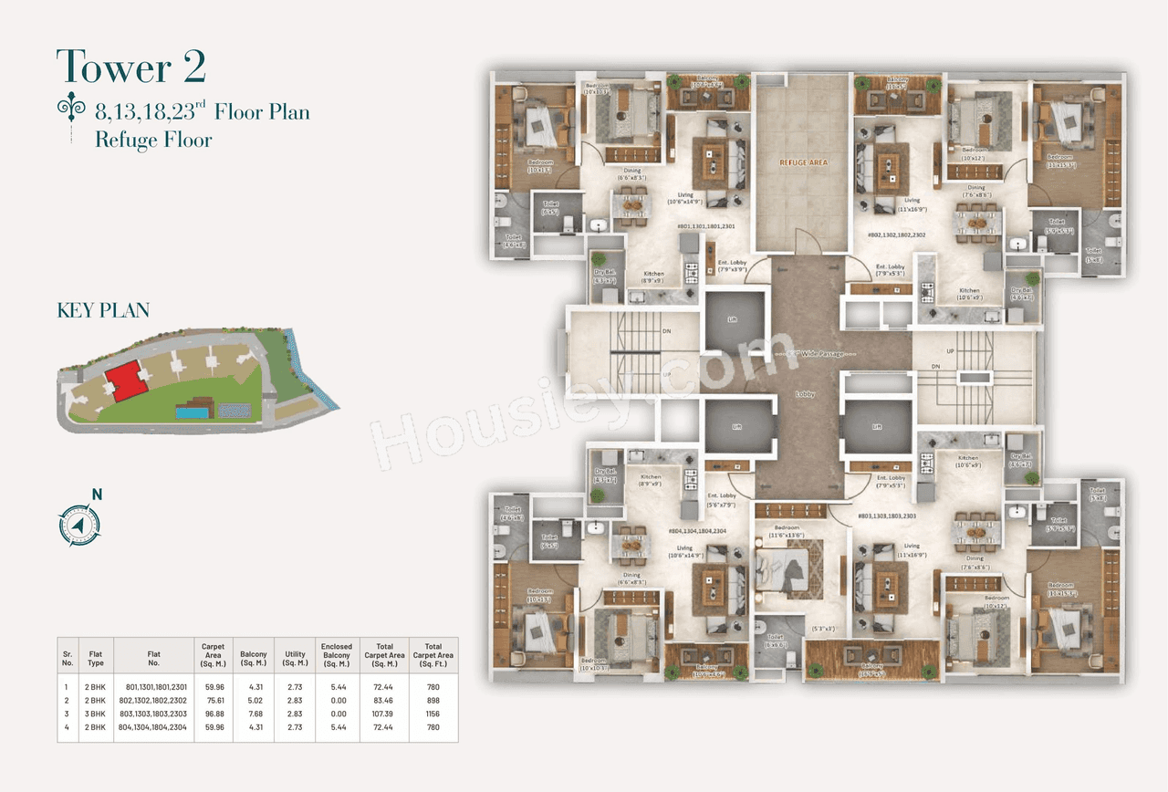 Majestique New Friends Society Floor plan 6