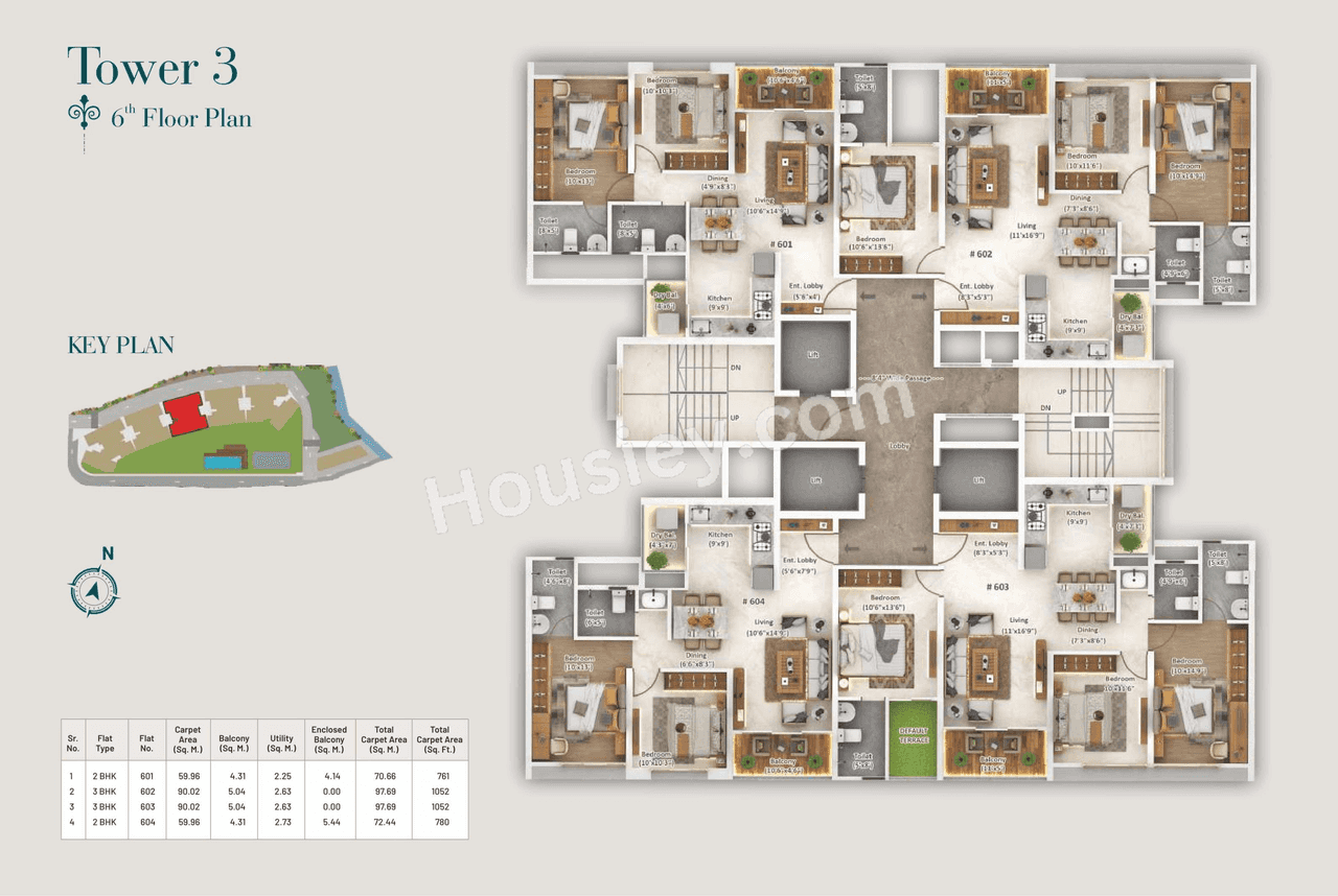 Majestique New Friends Society Floor plan 9