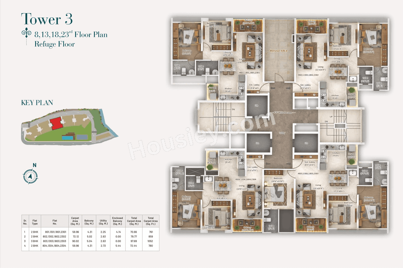 Majestique New Friends Society Floor plan 10