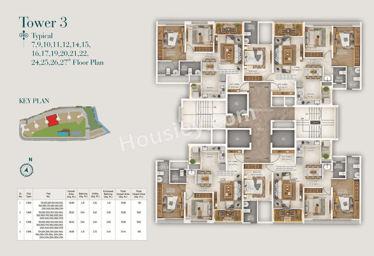 Majestique New Friends Society Floor plan 11
