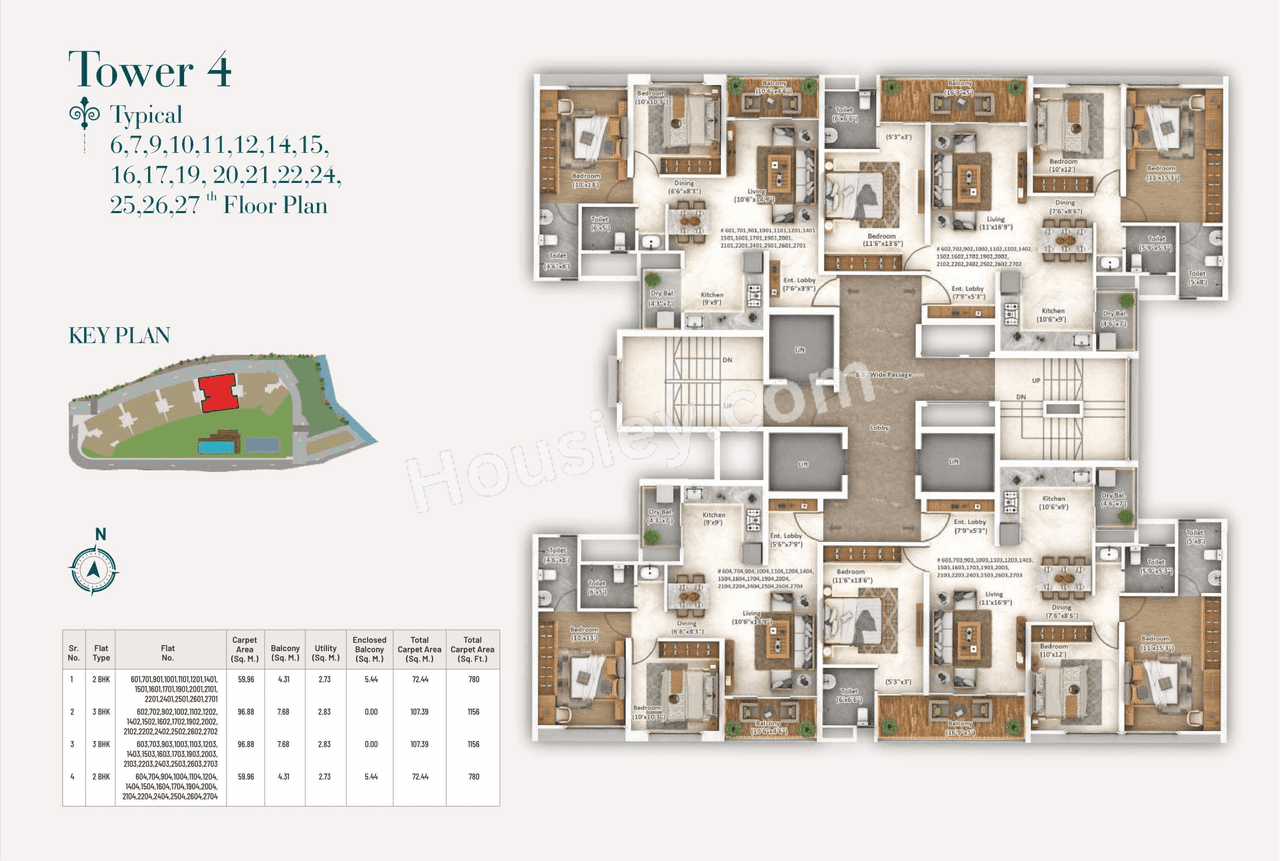 Majestique New Friends Society Floor plan 14