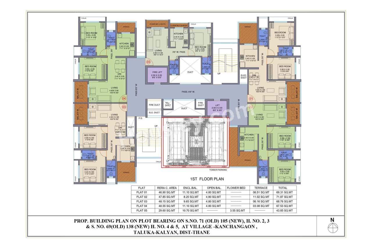 Mangeshi Dhara Floor plan 1