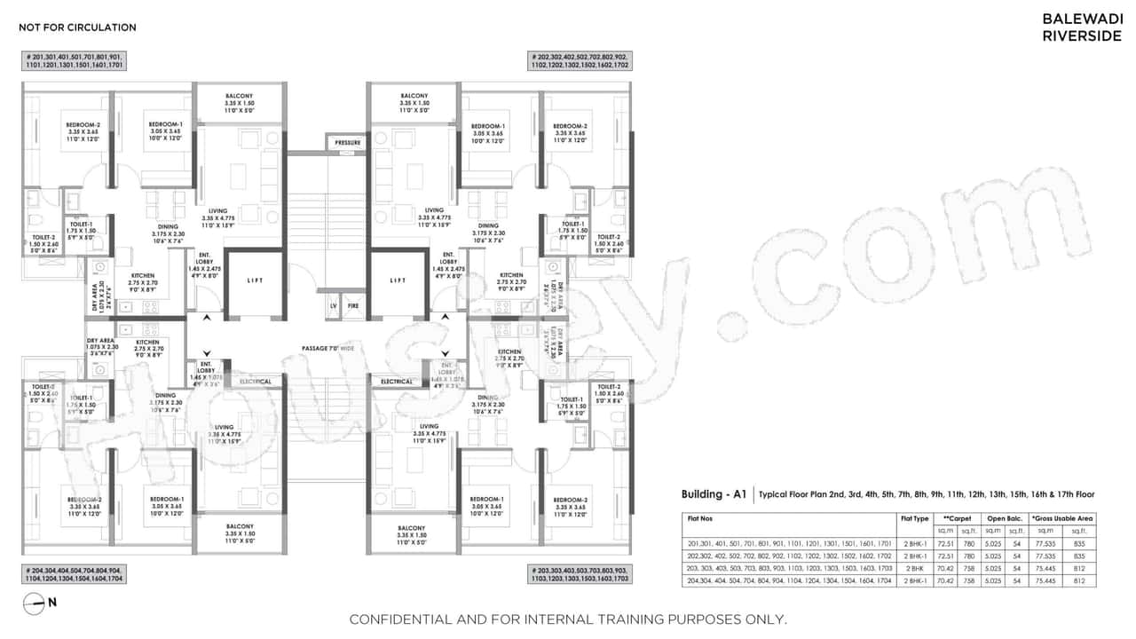 Mantra Balewadi Floor plan 1