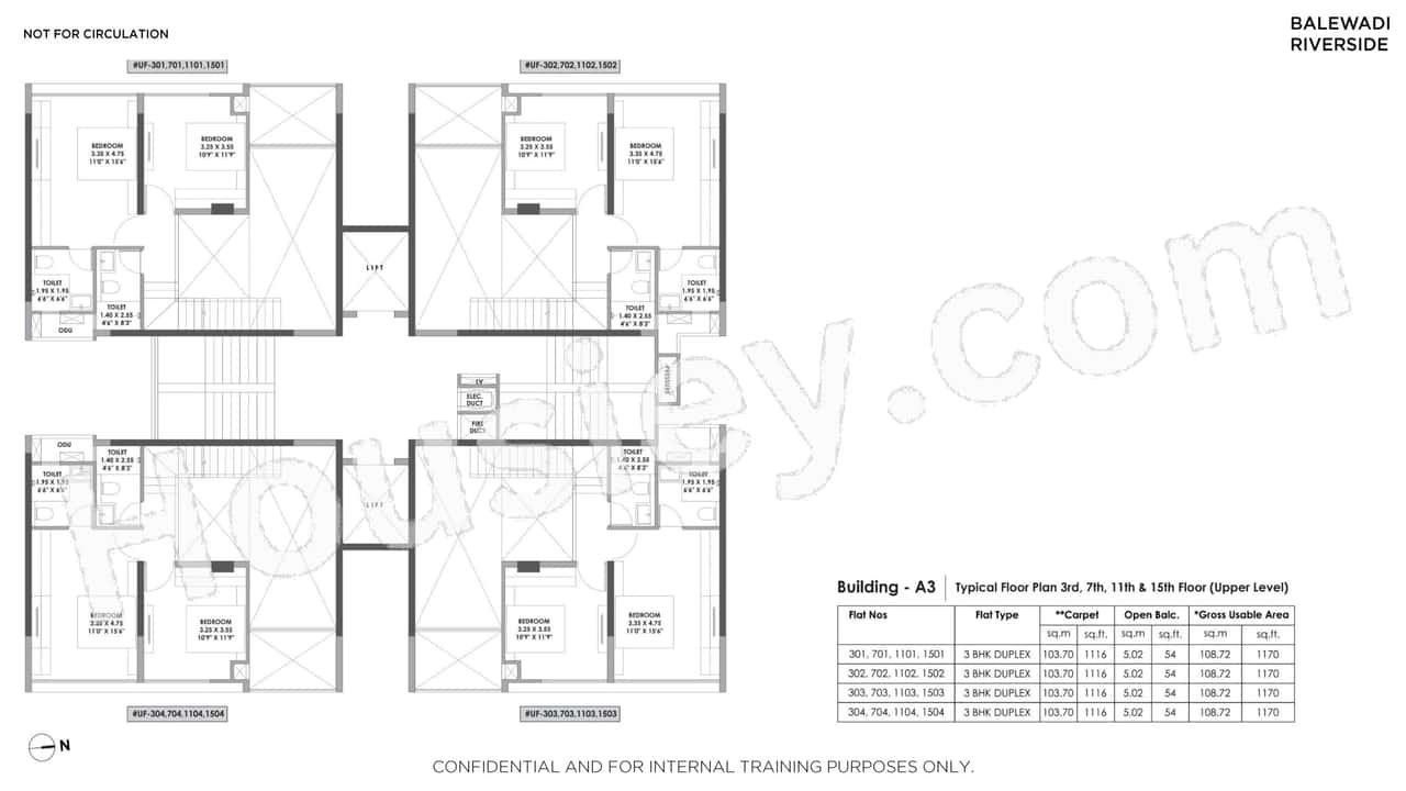 Mantra Balewadi Floor plan 3