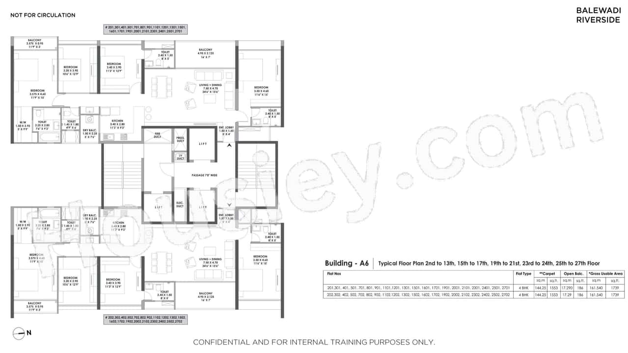 Mantra Balewadi Floor plan 6