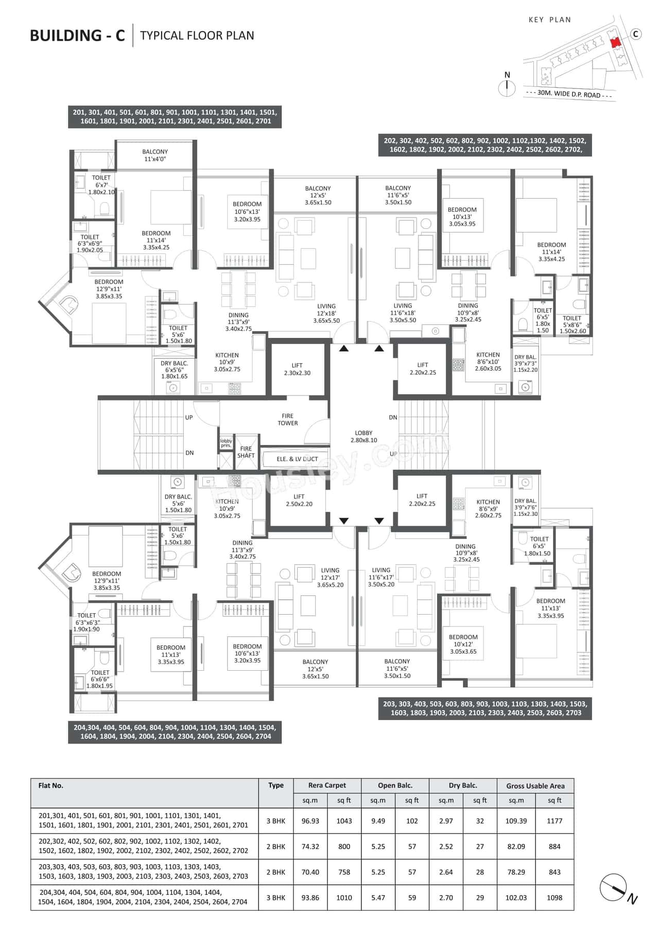 Mantra Joypin Floor plan 2