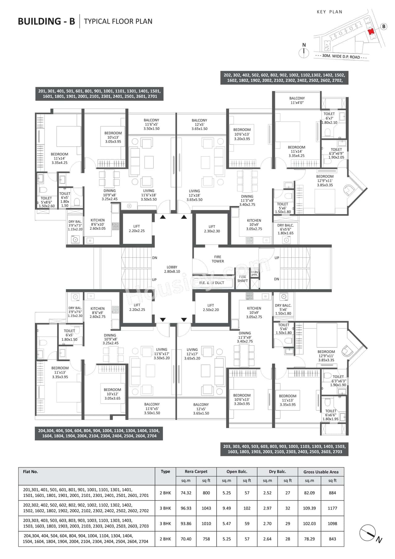 Mantra Melange Floor plan 1