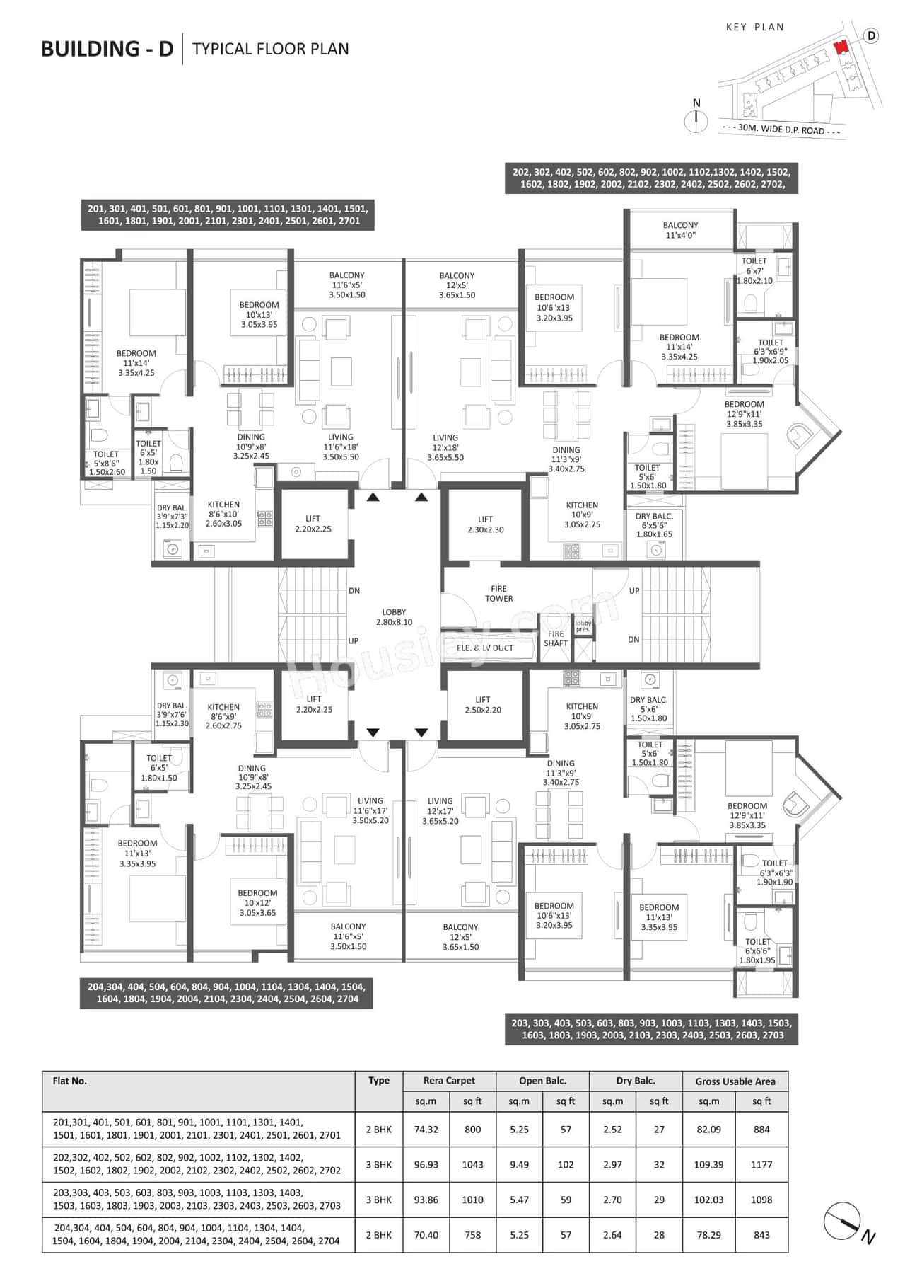 Mantra Melange Floor plan 3