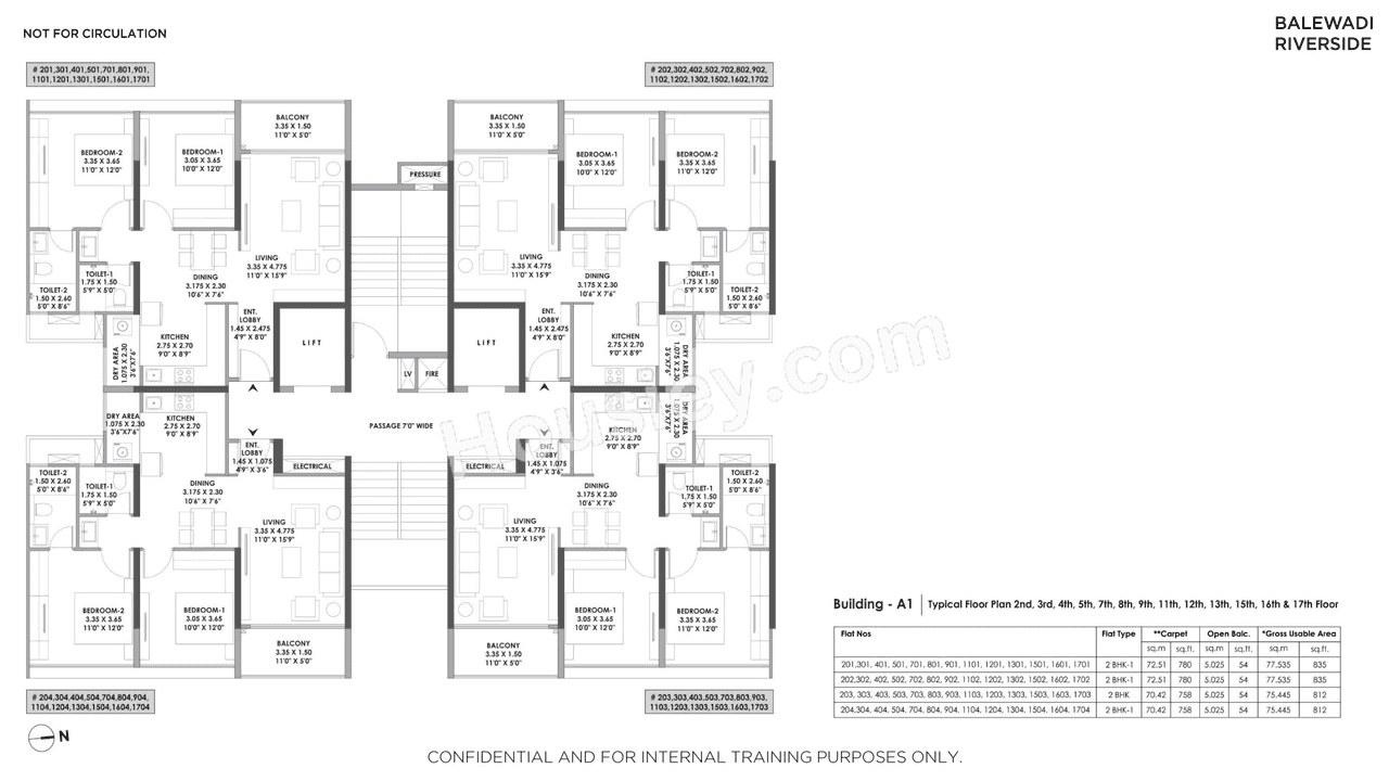 Mantra Meridian Floor plan 1