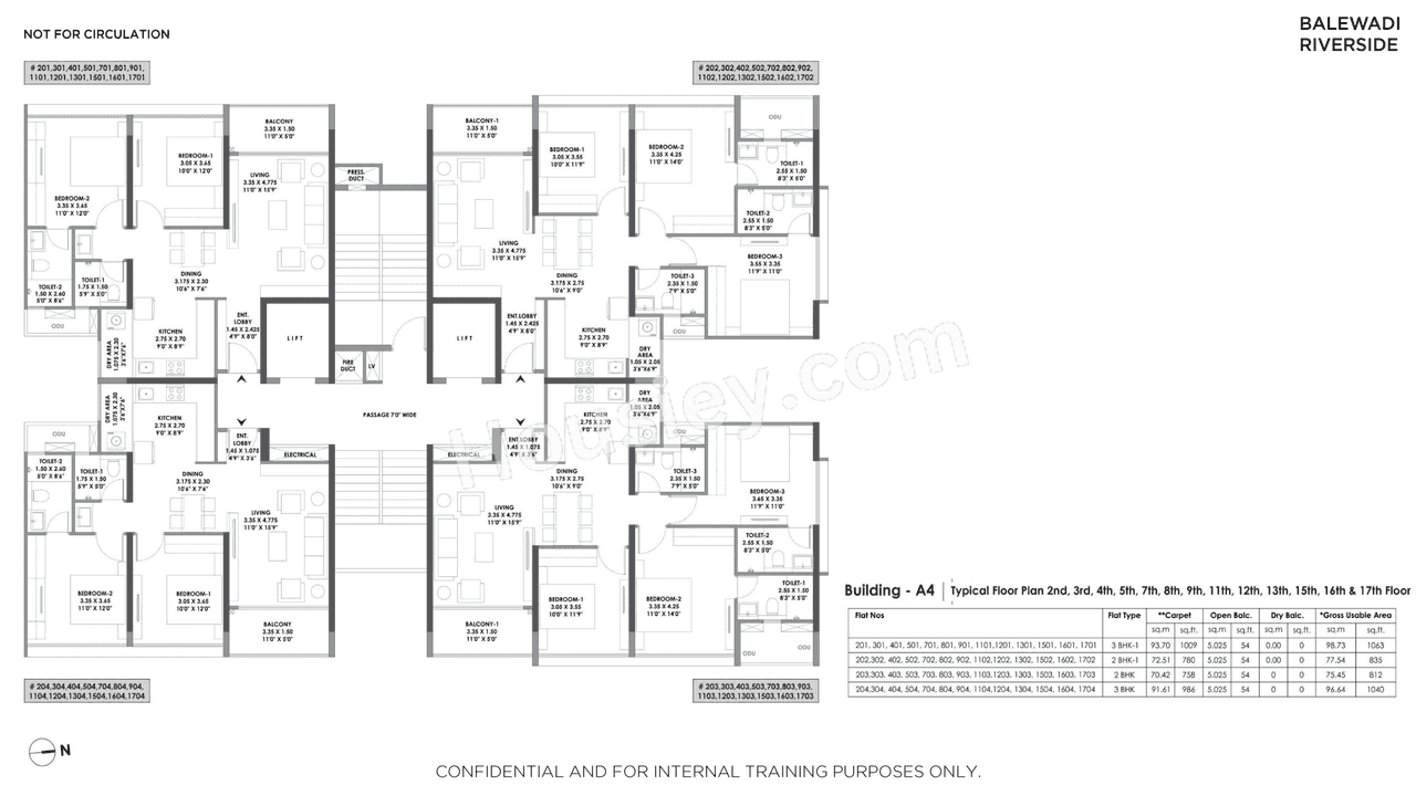 Mantra Meridian Floor plan 6
