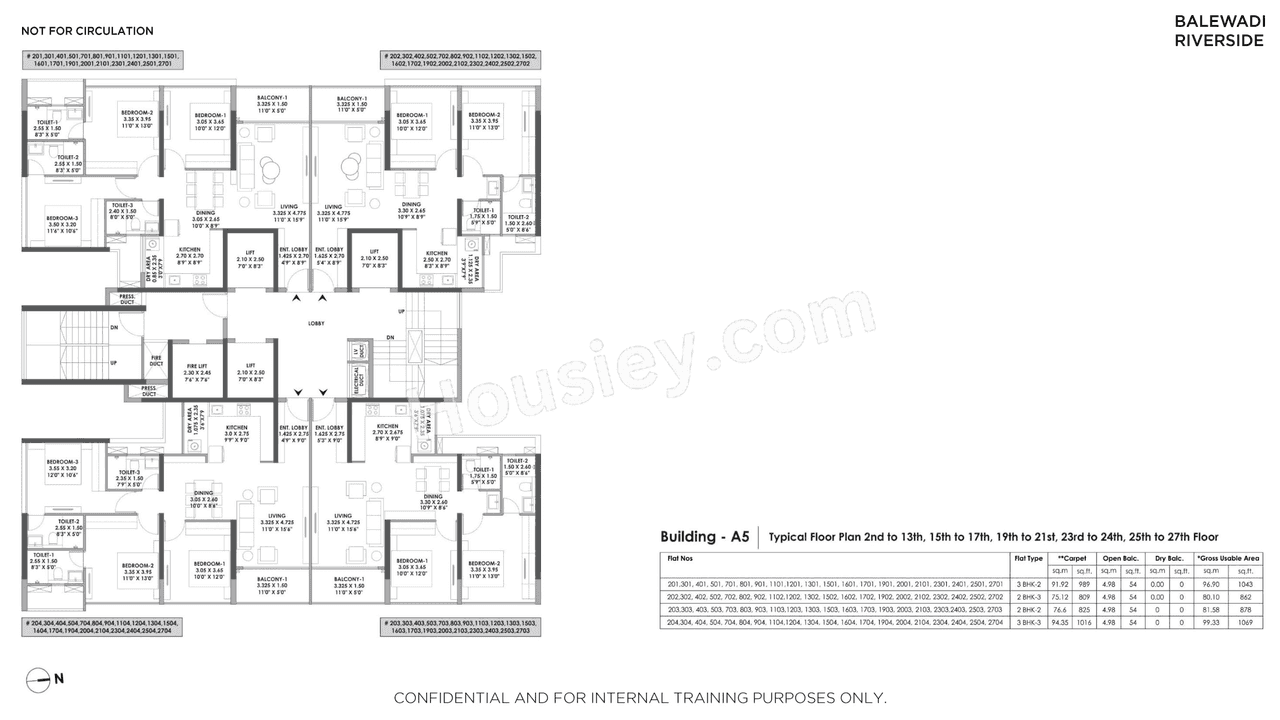 Mantra Meridian Floor plan 7