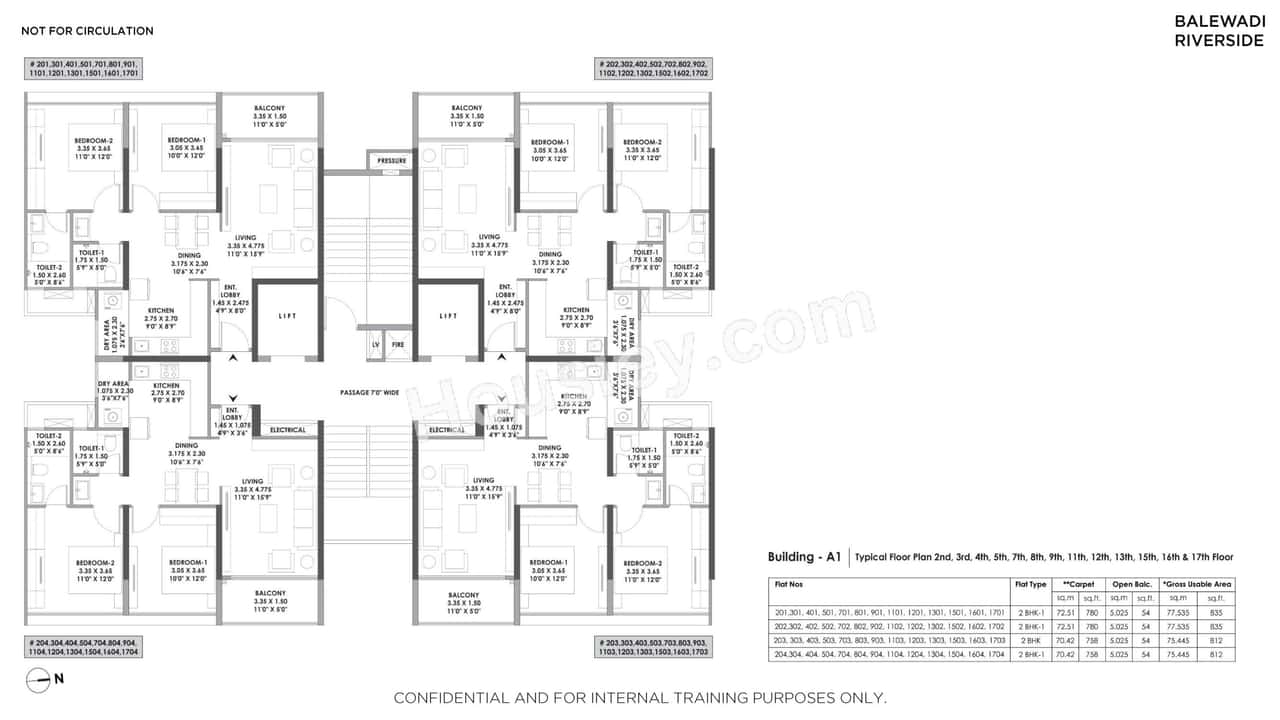 Mantra Riverside Floor plan 1
