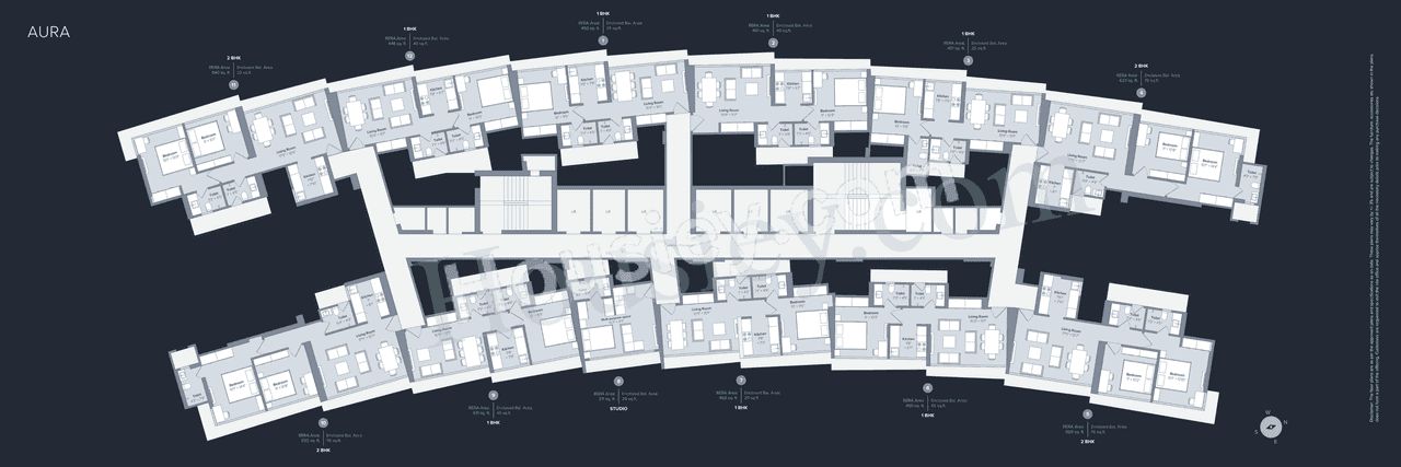 Marathon Nexworld Phase 1 Floor plan 1