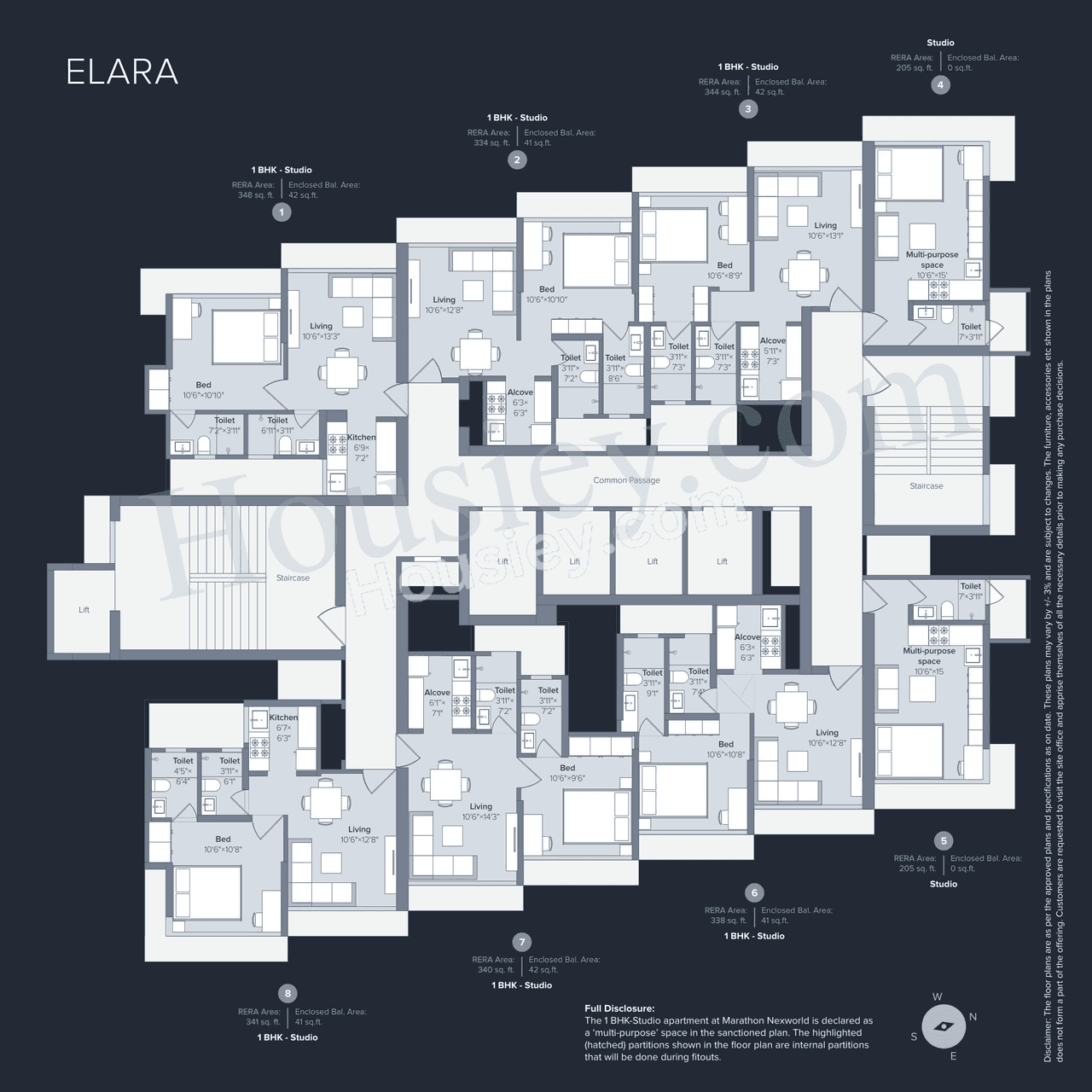 Marathon Nexworld Phase 1 Floor plan 2