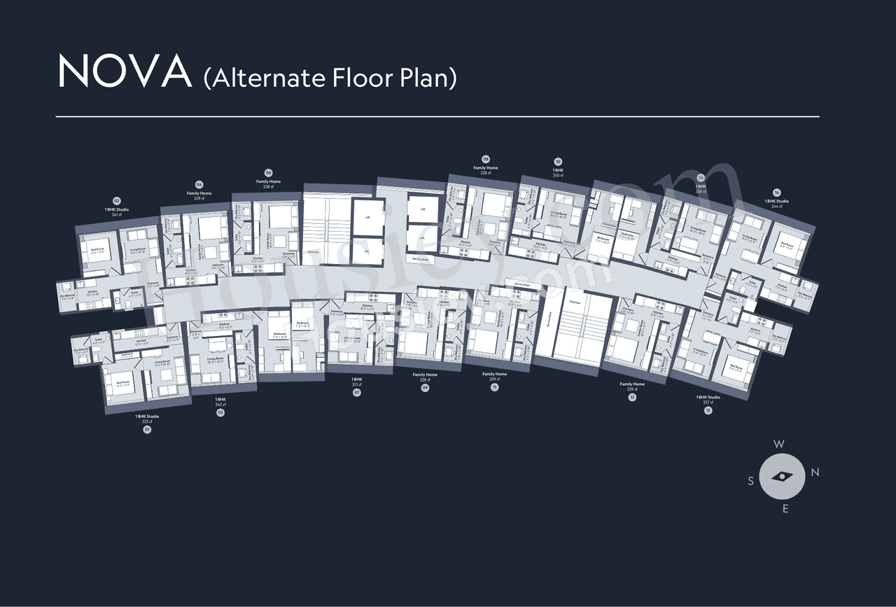 Marathon Nexworld Phase 1 Floor plan 3