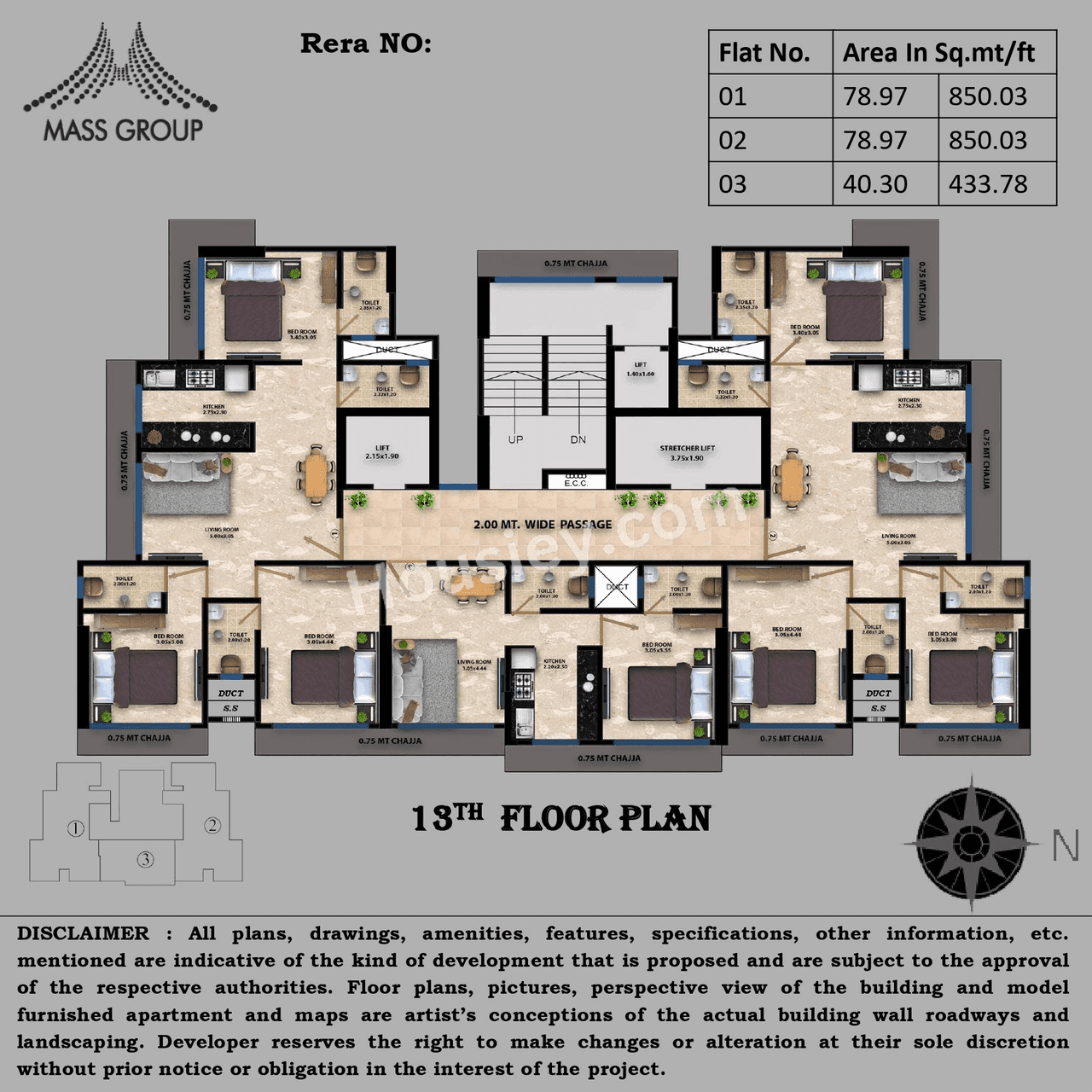 Mass Eminence Floor plan 5