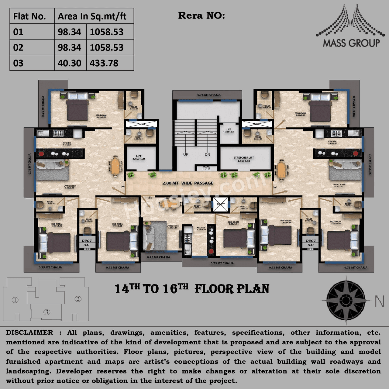 Mass Eminence Floor plan 6