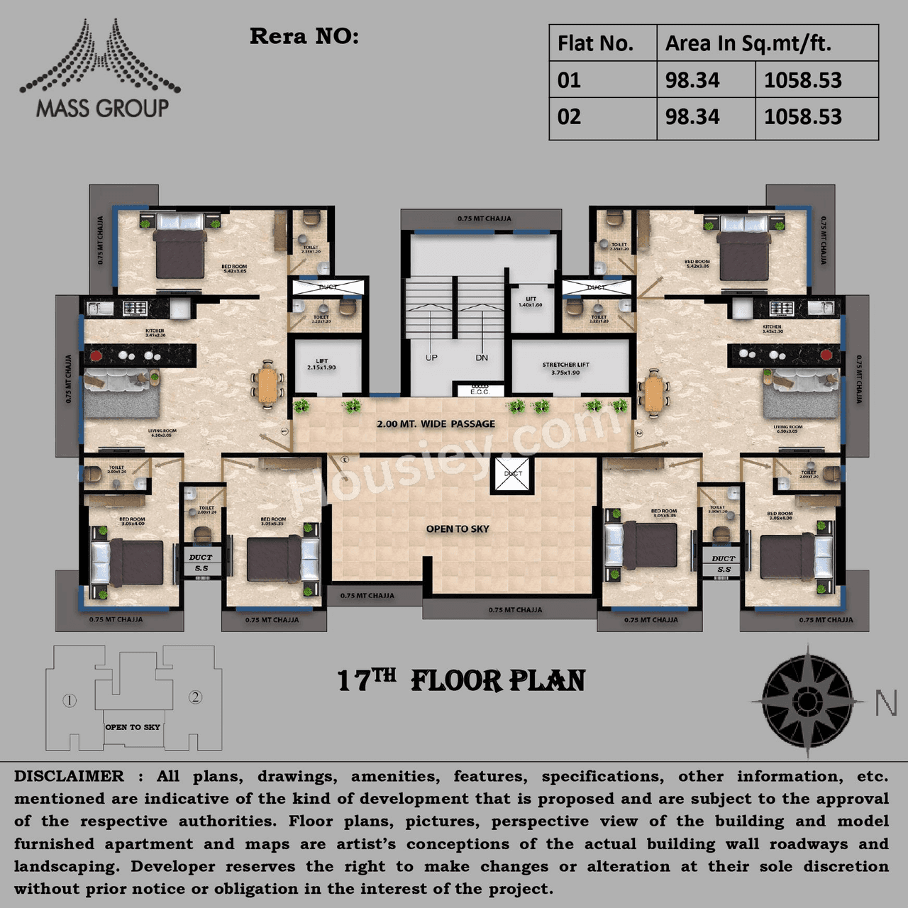 Mass Eminence Floor plan 7