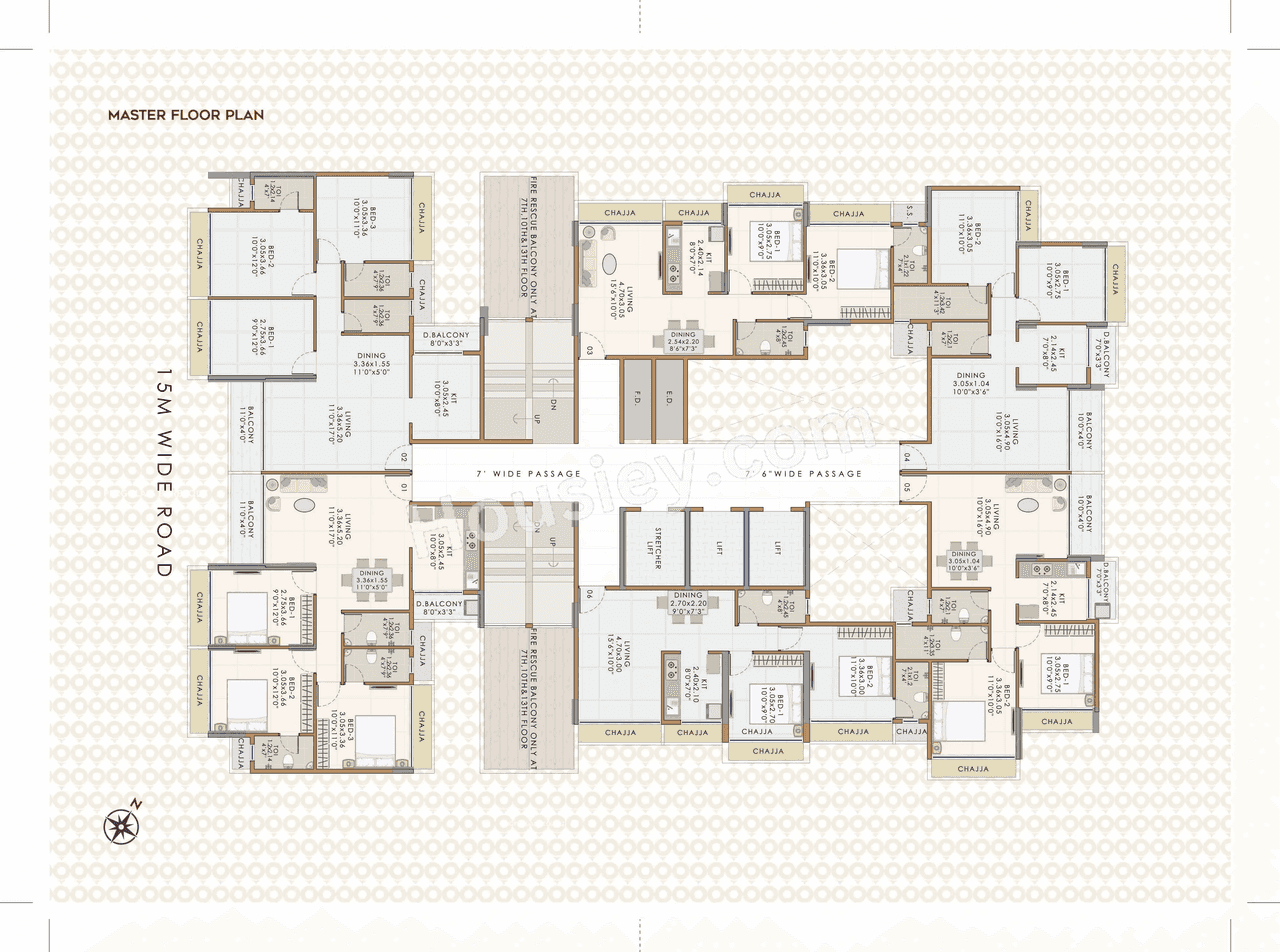 Mass Insignia Floor plan 1