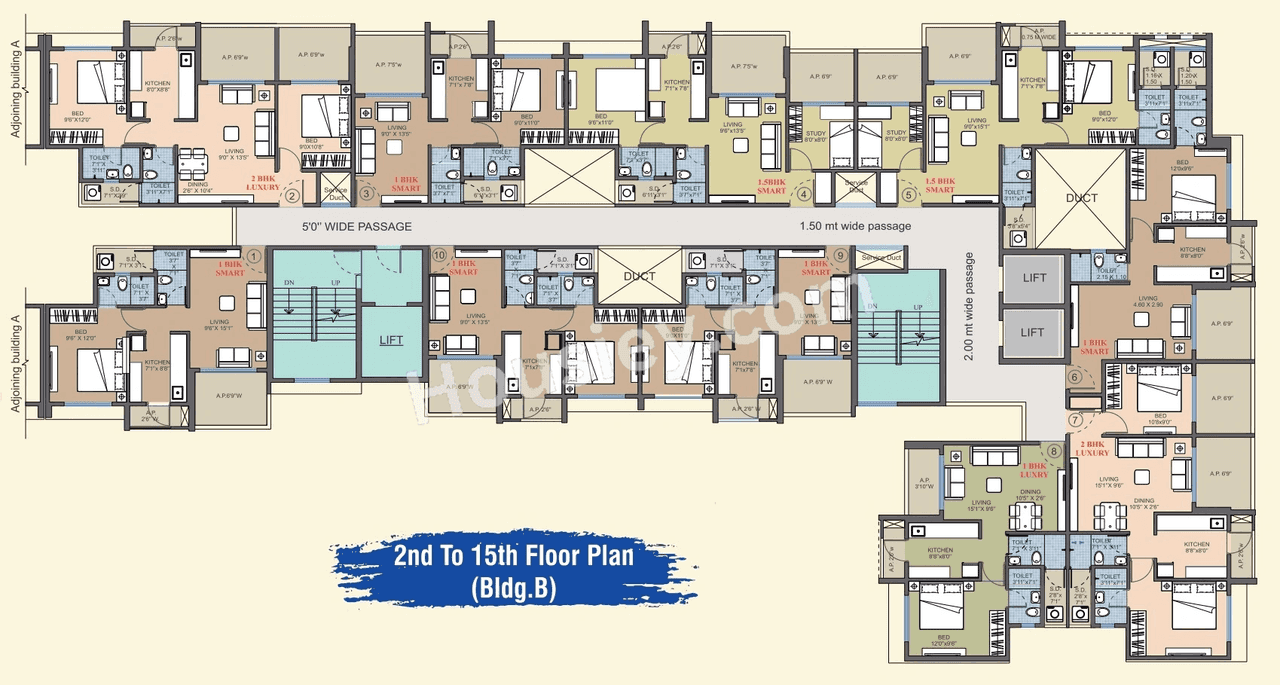 Matoshree Nagar Excellency Floor plan 6