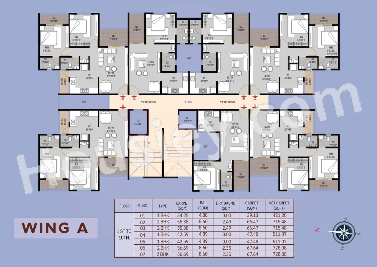 Mauli Dream Asmita Floor plan 2