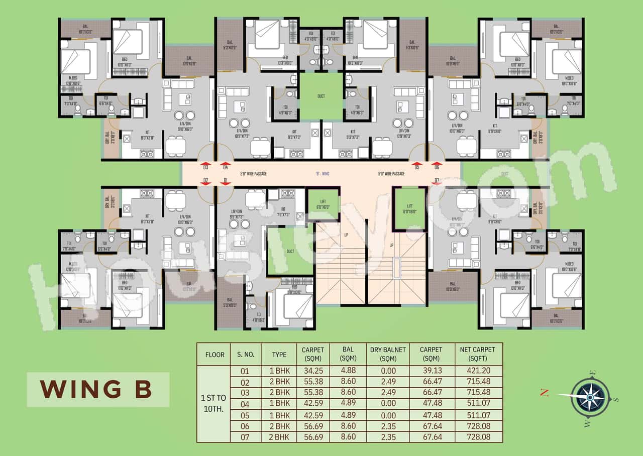 Mauli Dream Asmita Floor plan 3